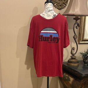 T-Shirt short sleeve crew neck HURLEY Mens XL Unisex